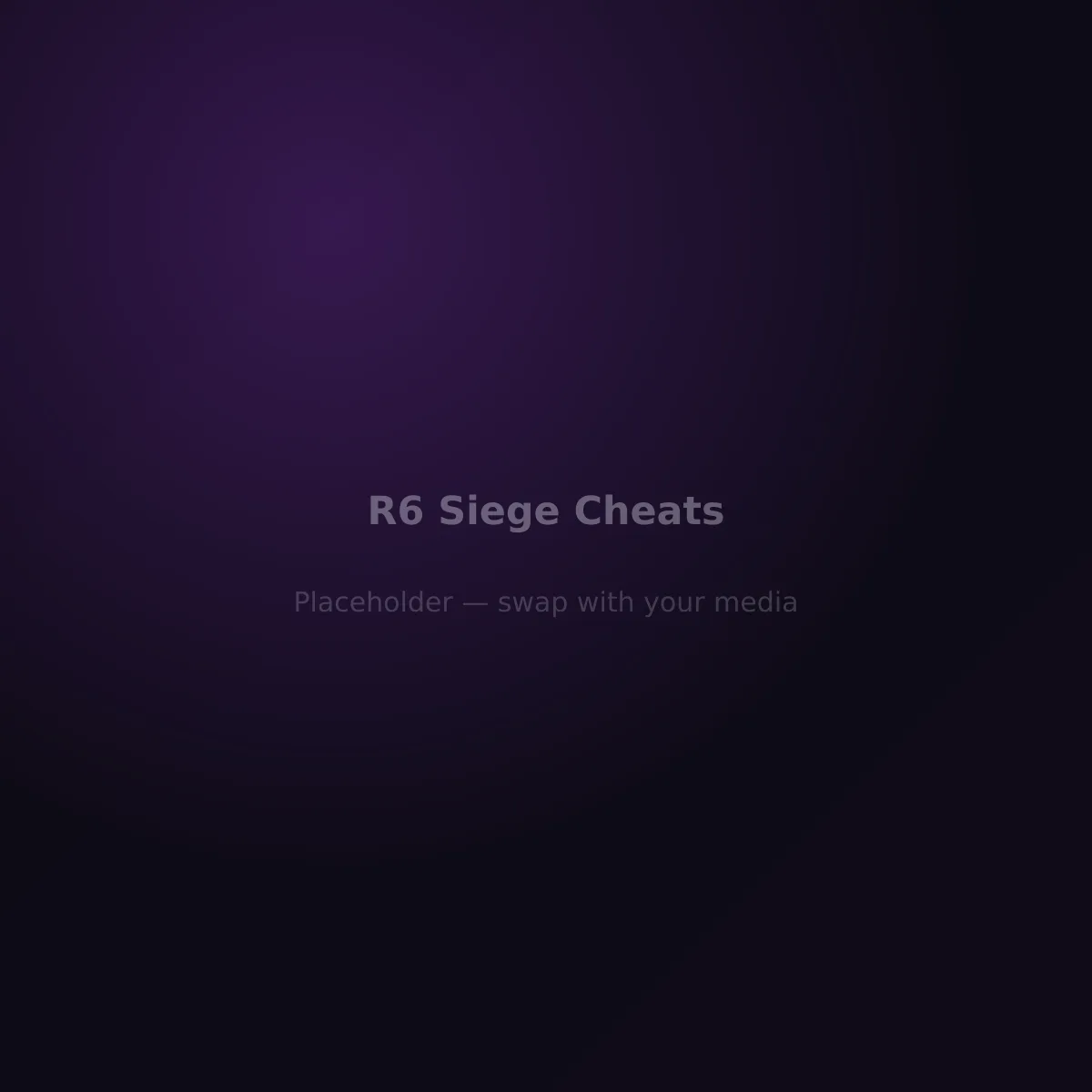 Rainbow Six Siege Cheats Features Rainbow Six Siege cheats Aimbot and ESP in-game on PC
